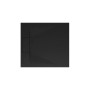 Rechteckige, extraflache Schulte Duschwanne ExpressPlus, 90x80 cm, Anthrazit in Steinoptik.