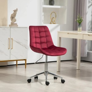 Svita Micky Kinder Schreibtischstuhl, weinrot, höhenverstellbar und drehbar.