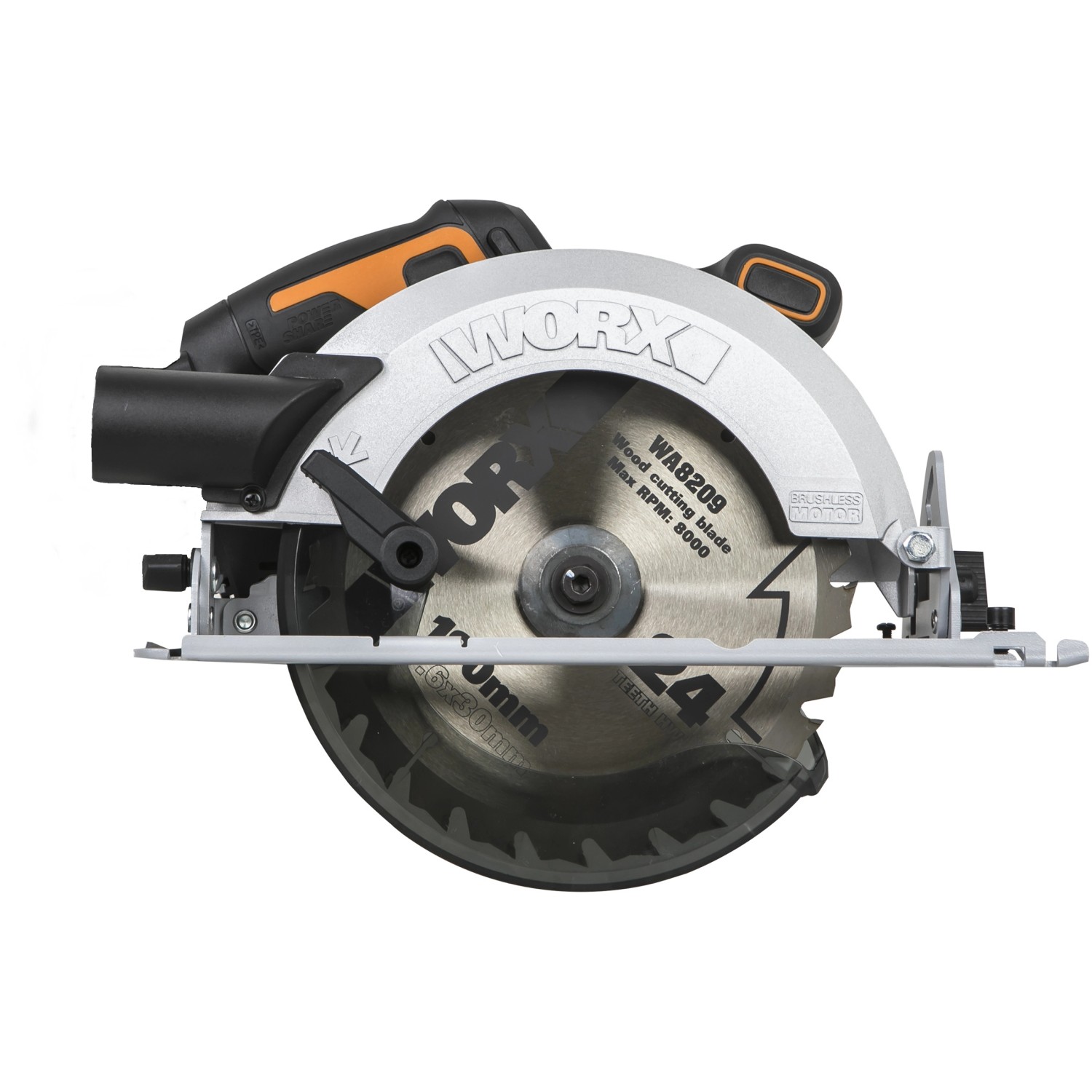 Worx Akku Handkreissäge WX520.9 20 V günstig online kaufen