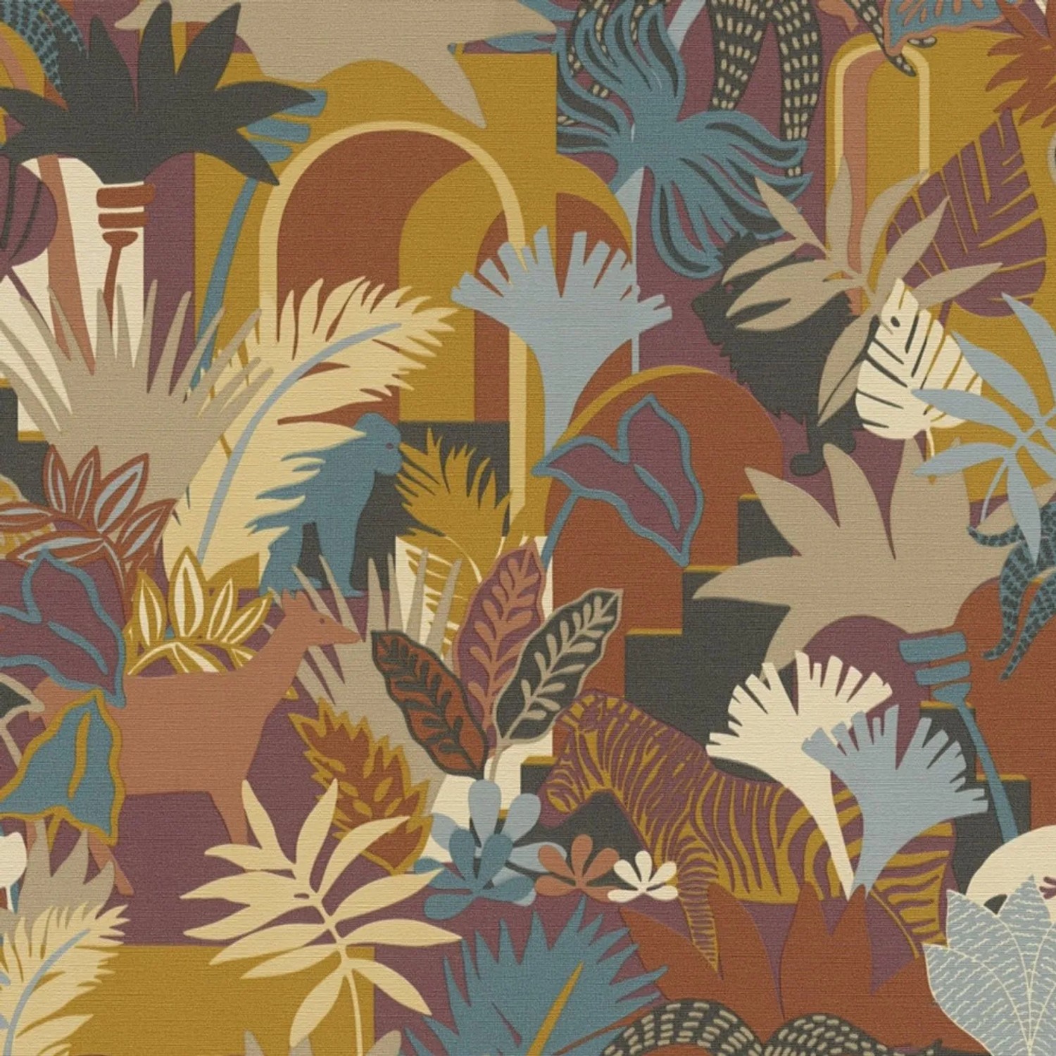 Tadessi Tapete Floral M1-No.4262 Vliestapete in Mehrfarbig