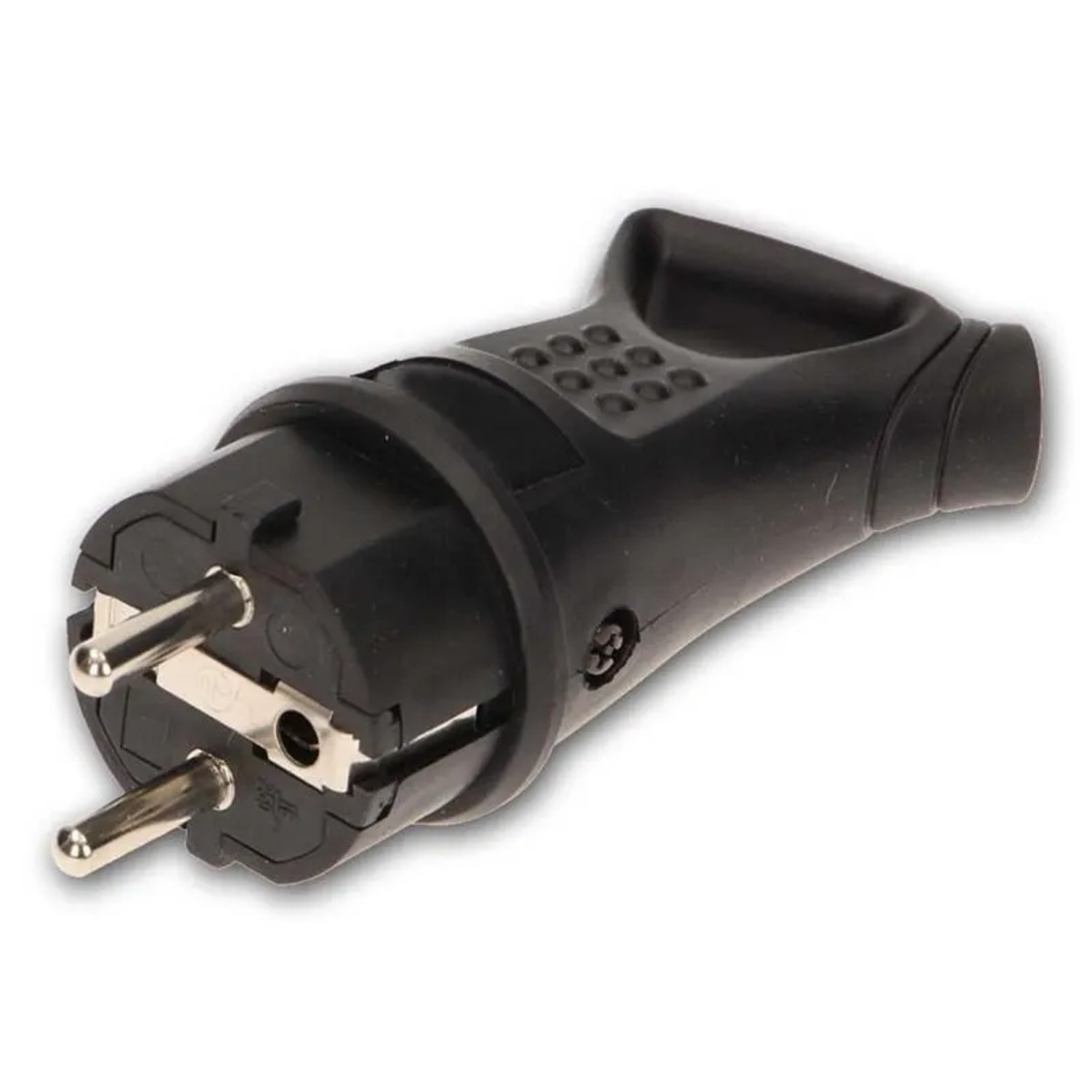 world-trading-net Gummi-Stecker Schutzkon 16A IP44 Handgriff 2P+Z