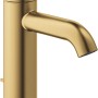 Grohe Essence Waschtischarmatur in gebürstetem Gold. Einhebelmischer S-Size für Waschbecken.