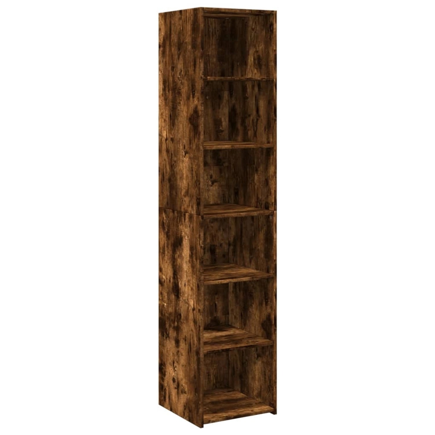 vidaXL Highboard Räuchereiche 40x41x185 cm Holzwerkstoff 3281670 günstig online kaufen