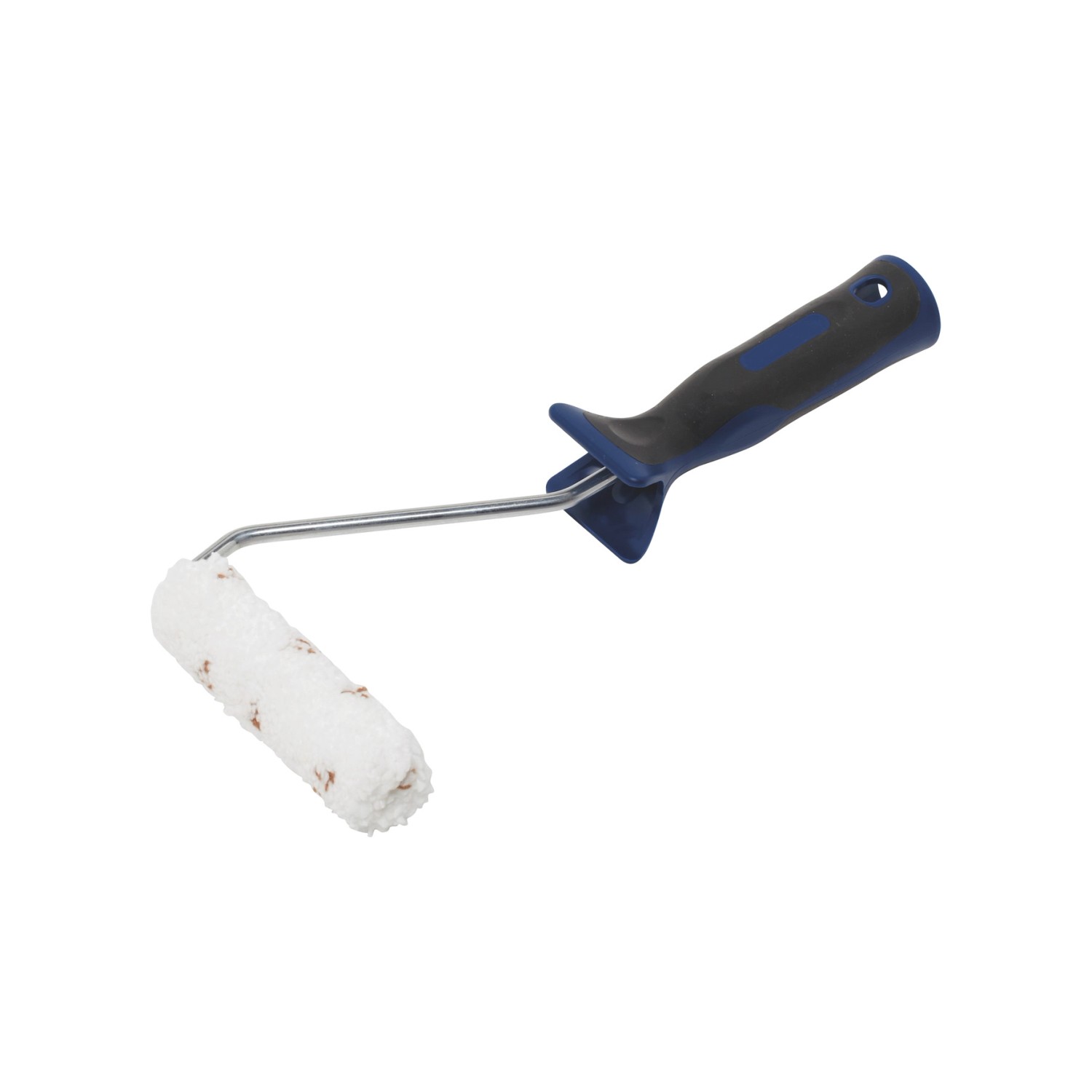 LUX Lasuren-Roller für Dünnschicht-Lasur 2K-Softgriff Schwarz-Blau 10 cm