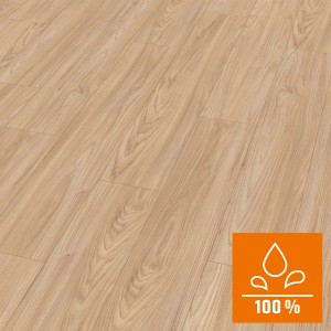 Wasserfestes Laminat Egger AquaClick it, Akazie Sheffield Natur, 8 mm stark.