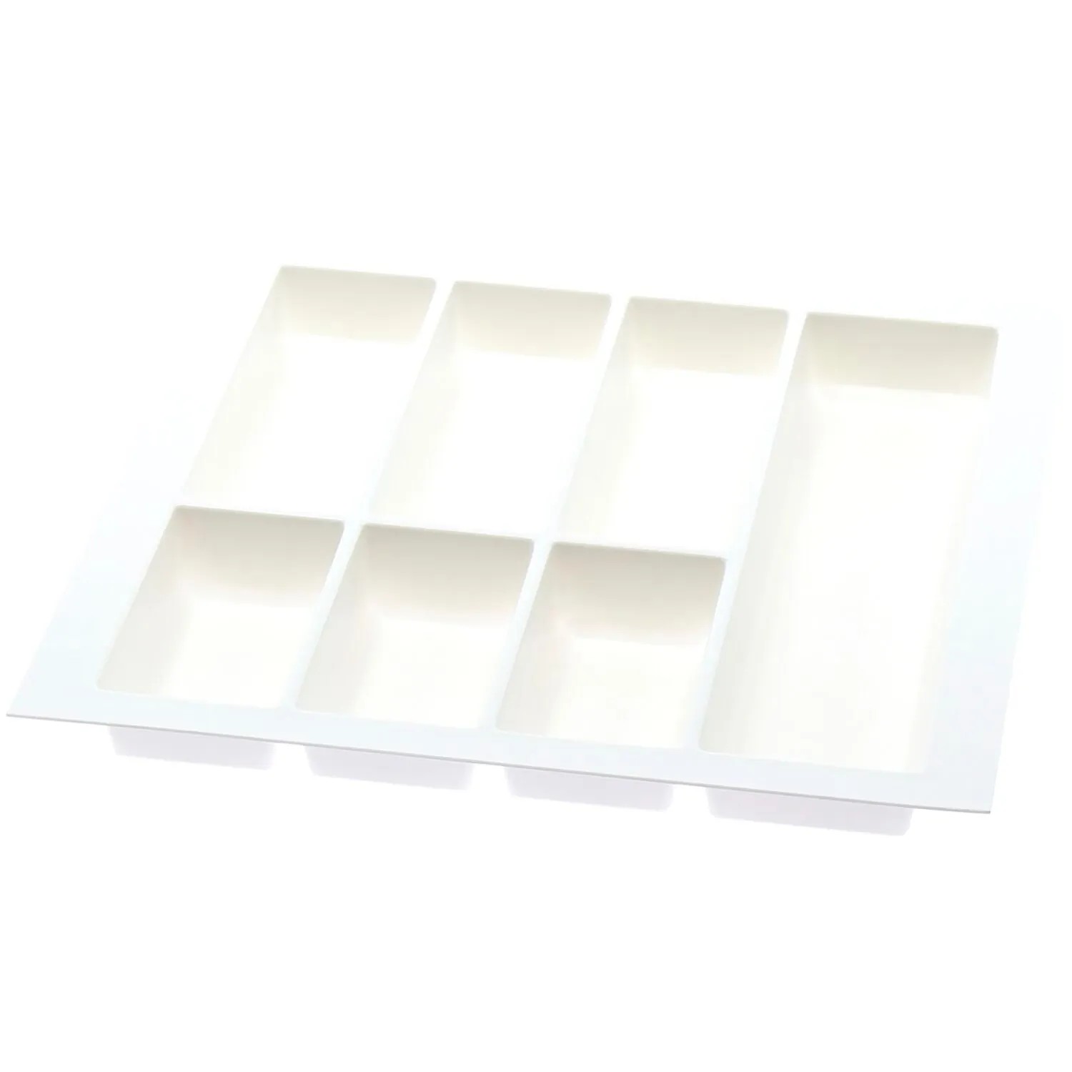 Agoform Besteckeinsatz Classico Kürzbar 490x490x50,5mm Kunststoff Weiß