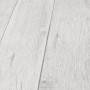 Helle, graue Vliestapete mit Holz-Imitation von Erismann, geeignet als Dekorative Tapete.