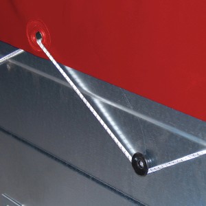 Las Rundkopf für Expanderseil (10 Stk.) zur Befestigung von Planen an Autoanhängern.