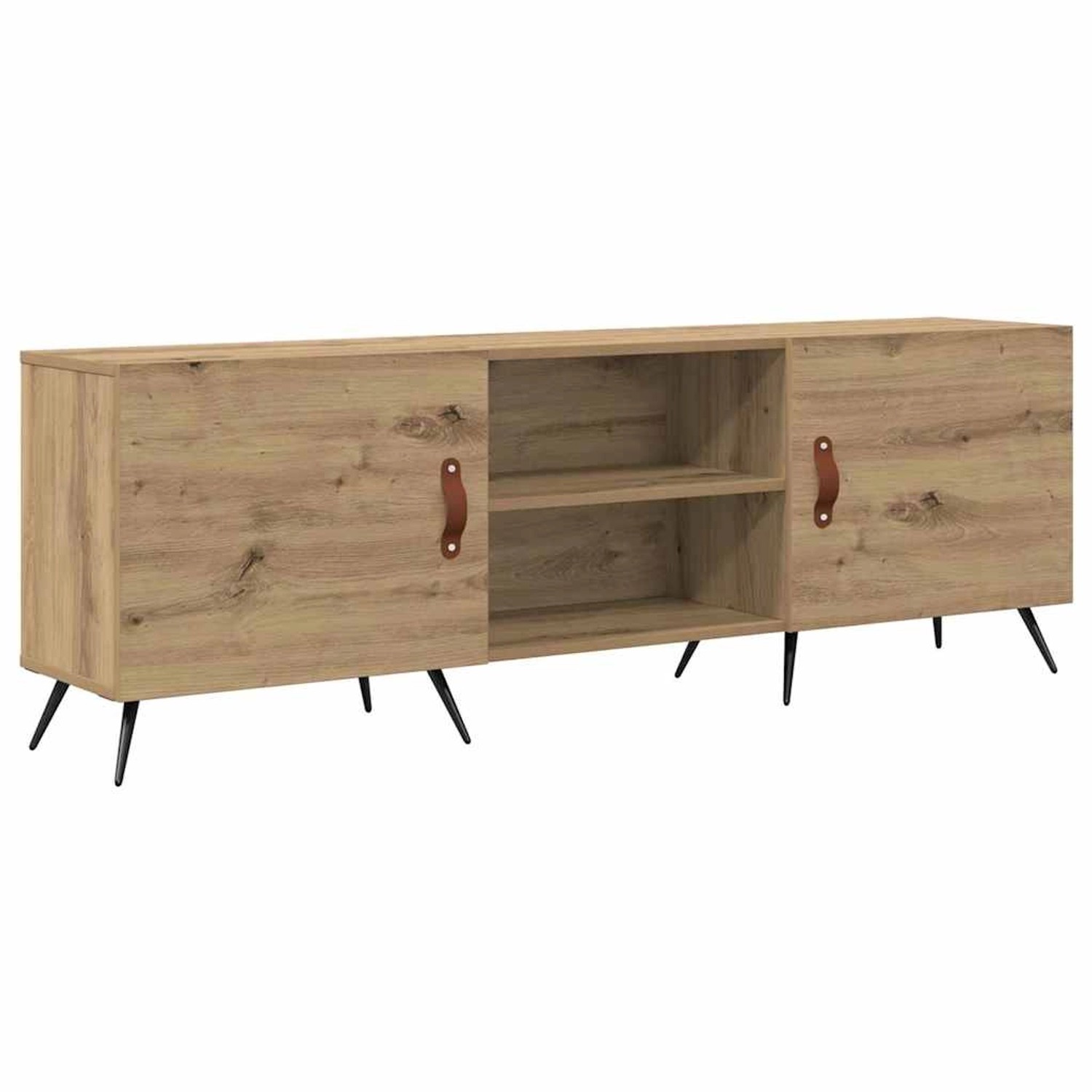 vidaXL TV-Schrank Eiche Handwerklich 150 x 30 x 50 cm Holzwerkstoff 879590
