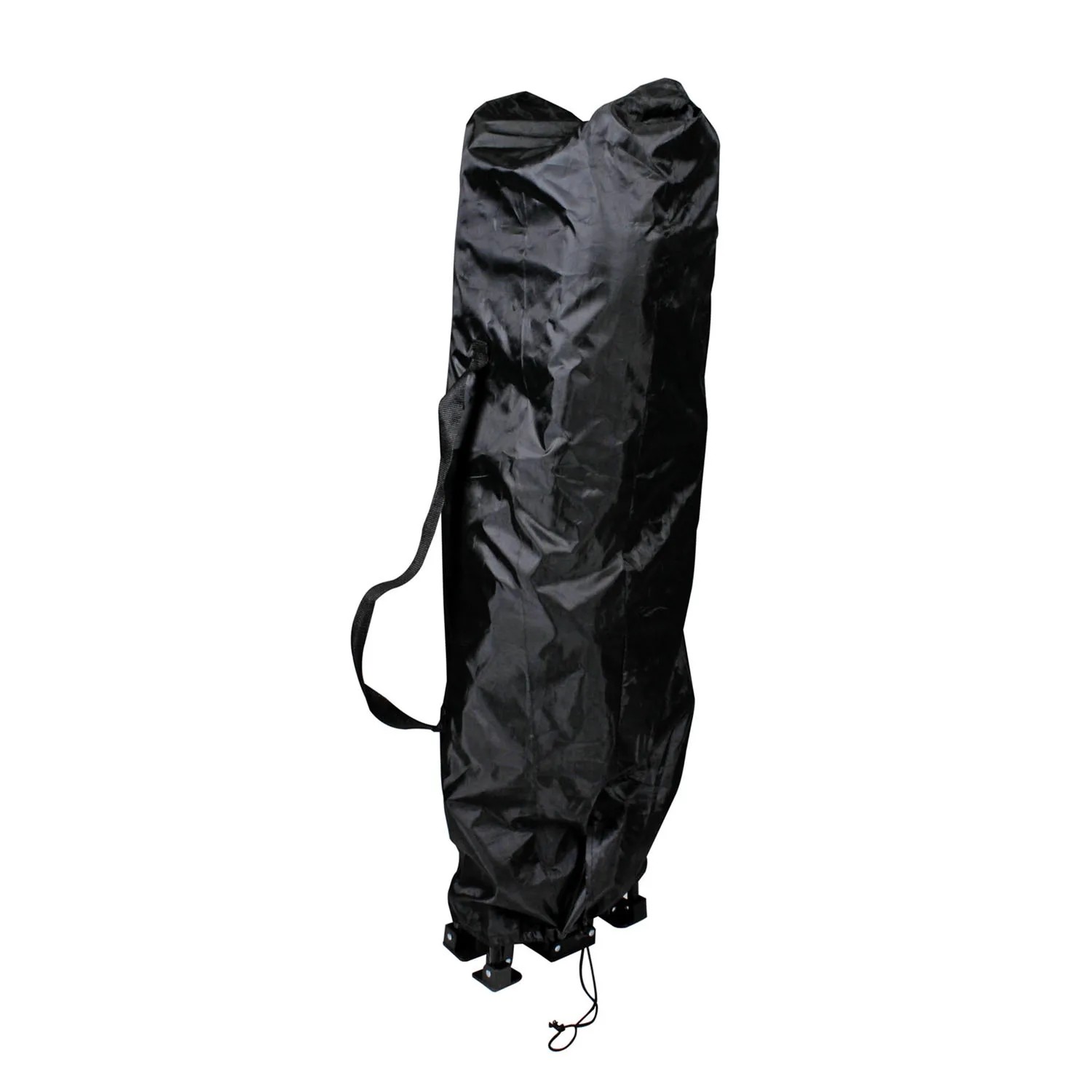 Mojawo Feldbett in Tragetasche, anthrazit. Campingbett / Gästebett zusammengepackt.
