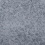 Blauer, runder Shaggy Teppich mit Hochflor, 100 cm Durchmesser.