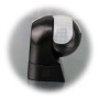 Schwarzer ChiliTec Bewegungsmelder 180 Grad, geeignet für Lampen & Leuchten.