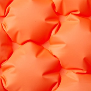vidaXL Doppel-Isomatte mit Kissen Selbstaufblasend Orange 4007100