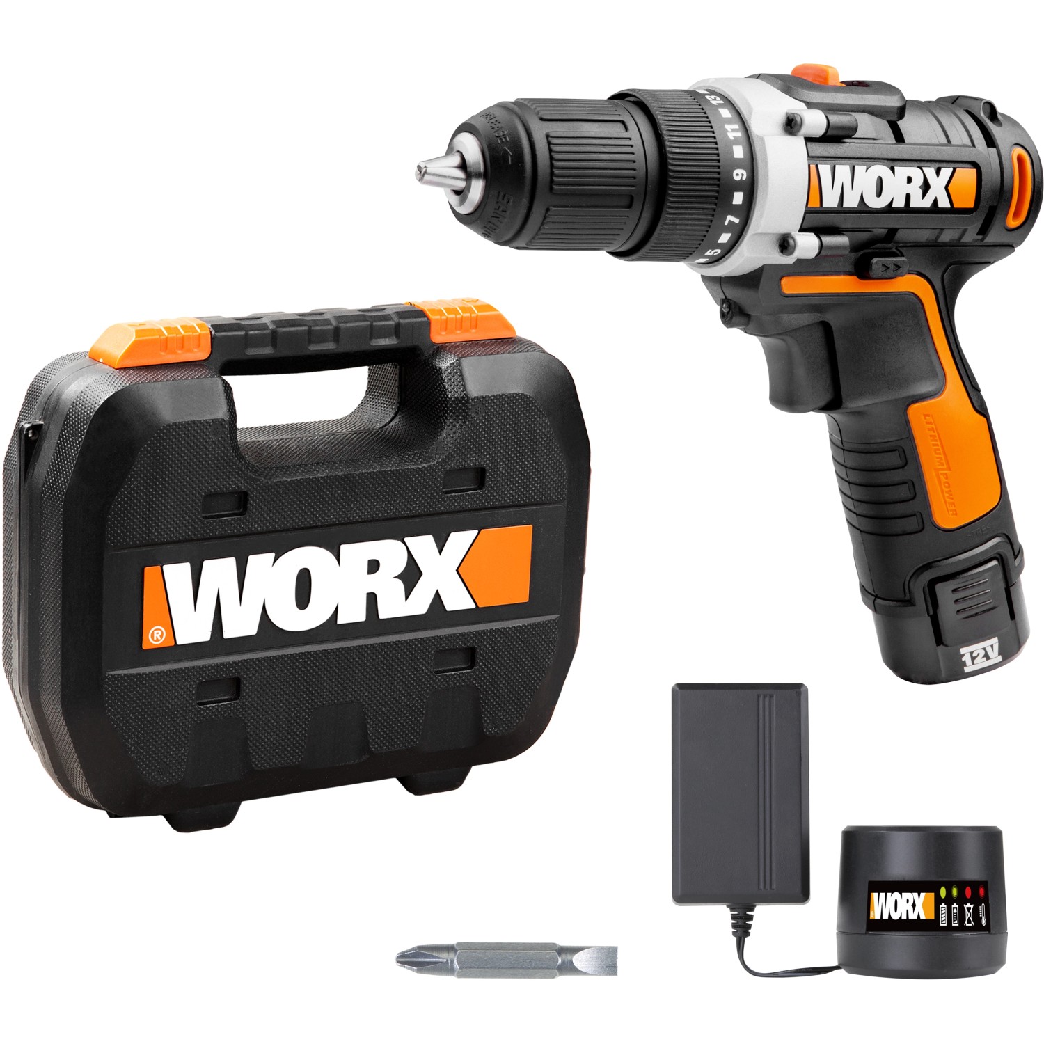 Worx Akku-Bohrschrauber WX128