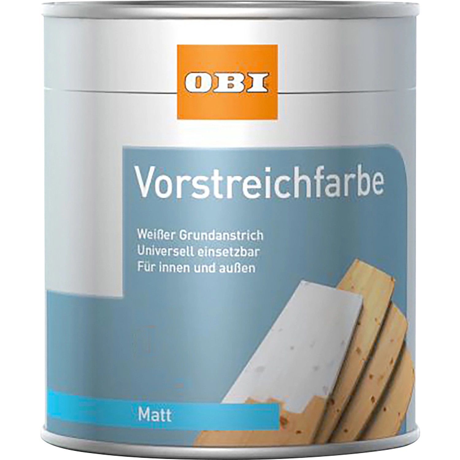 OBI Vorstreichfarbe Weiß matt 375 ml