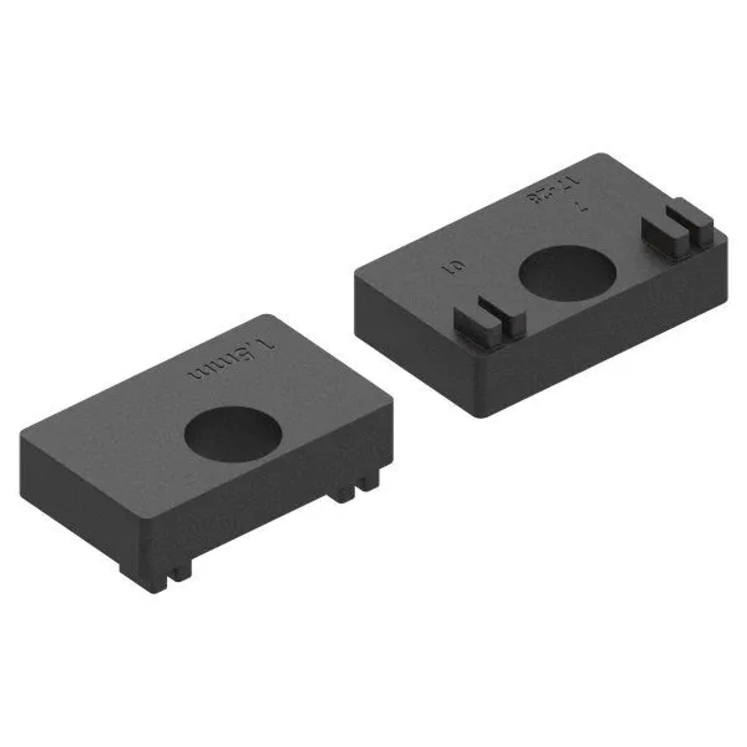 FeNau 1 Paar Gummis Zu Glasklemme 45x45x26 mm AbZ Für 1,5 mm Blech