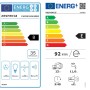 Energieeffizienzlabel der Respekta Premium Küchenzeile mit Elektrogeräten.
