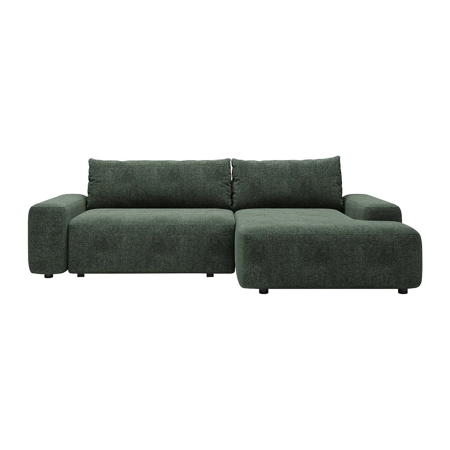 Vente-unique Schlafsofa Daviso Grün 264 cm