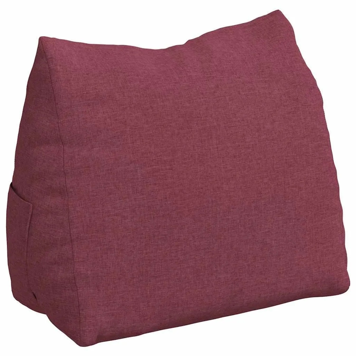 vidaXL Rückenkissen Weinrot 60 x 20 x 50 cm Stoff 42015034