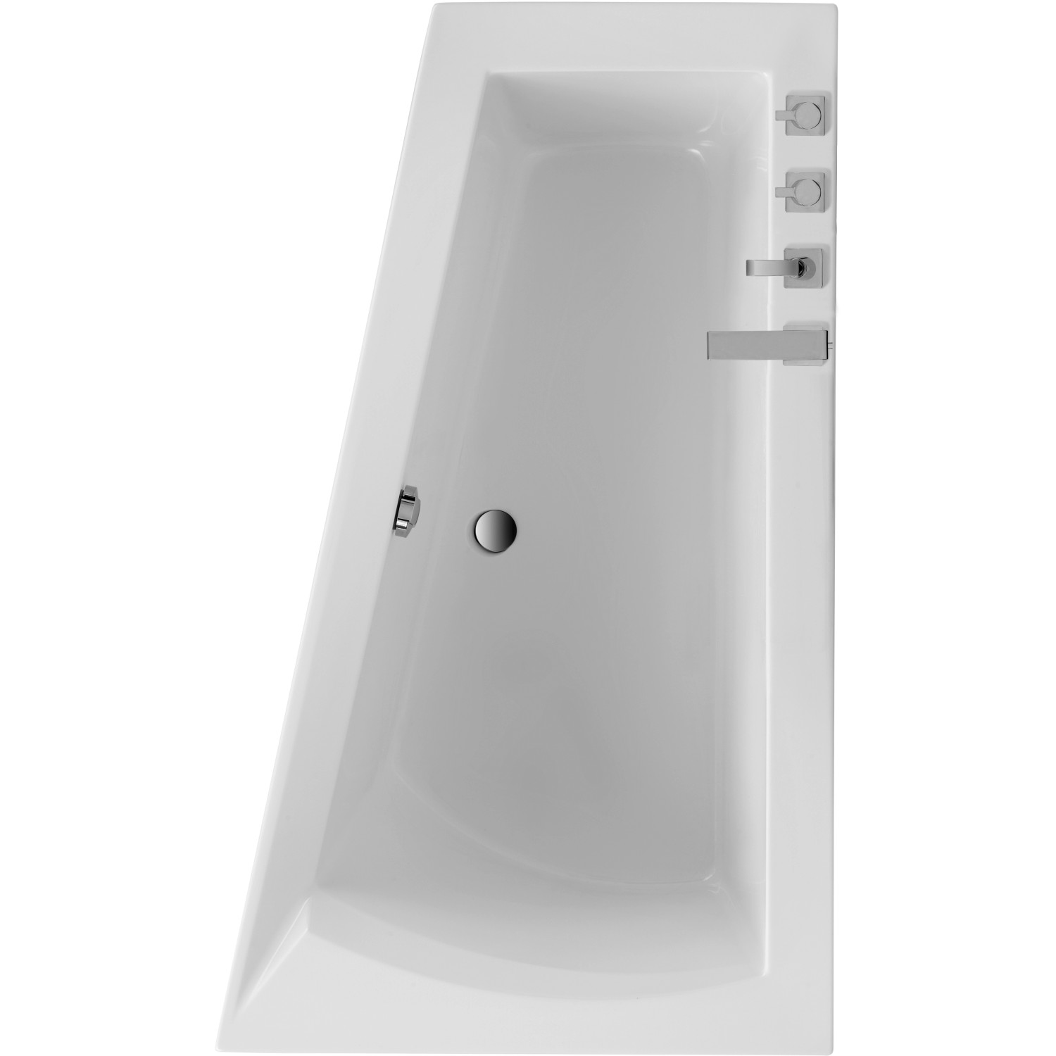 Badewanne Galia I 1700 mm x 1000 mm x 655 mm rechts