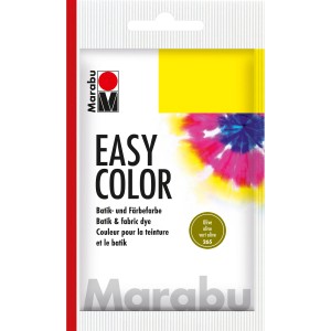Marabu Textilfarbe Easy Color 25g Olive für Stoffe, zum Färben und Batiken.