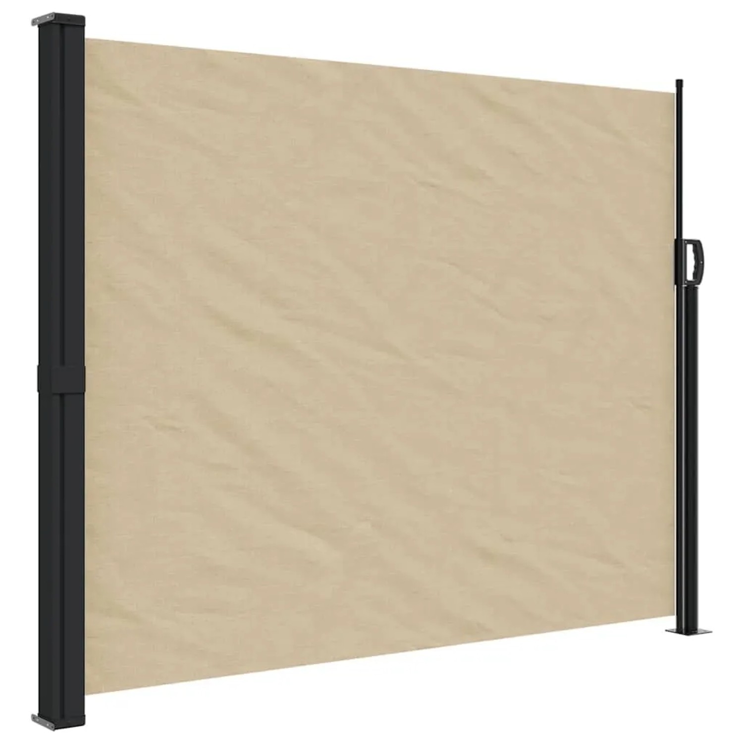 vidaXL Seitenmarkise Ausziehbar Beige 170x300 cm 4004330