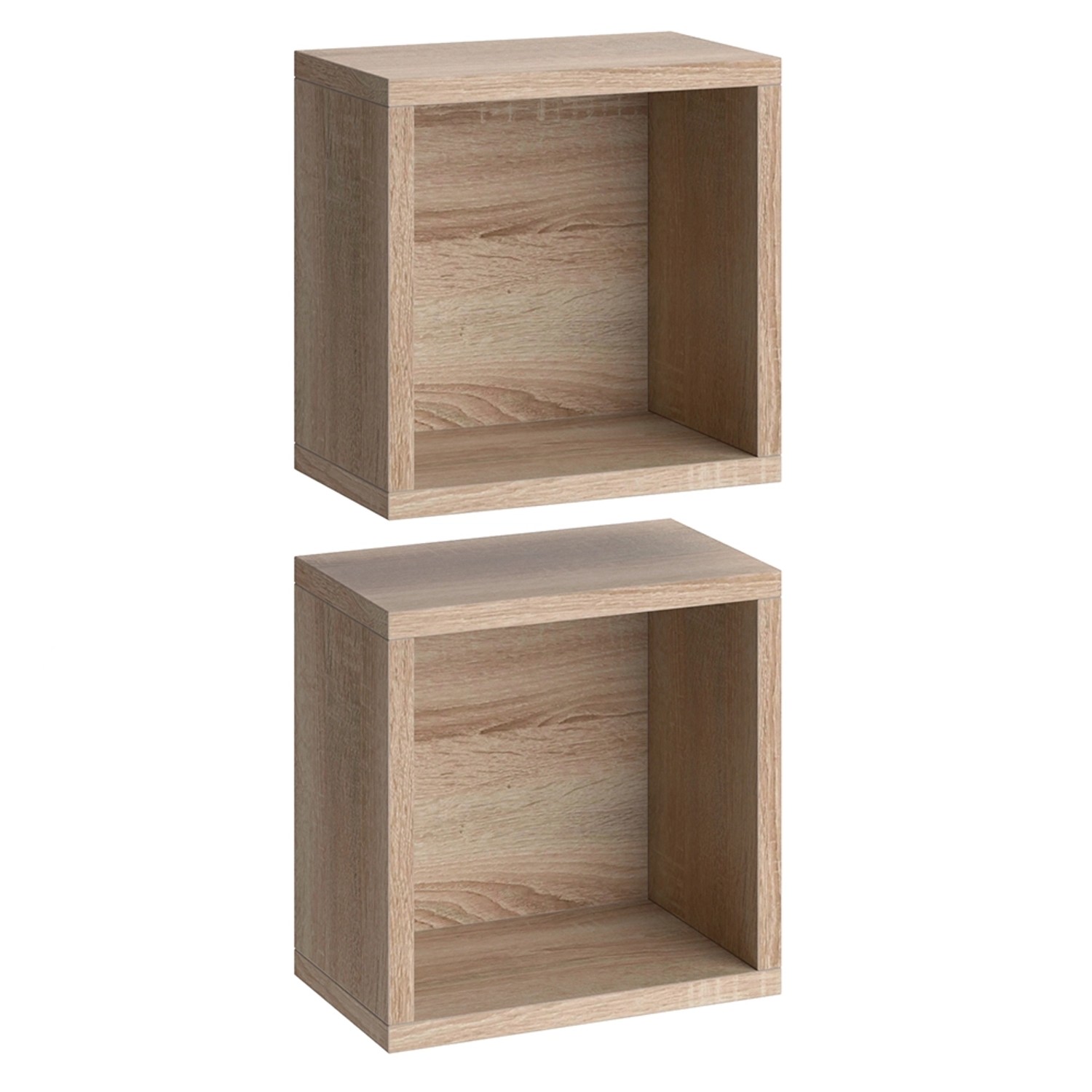 Vicco Badschrank Senyo Sonoma 25 x 25 cm 2er Set