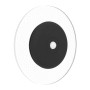 EGLO LED-Wandleuchte TREPELLA, schwarz, mit Sensor und Fernbedienung, Ø 115mm.