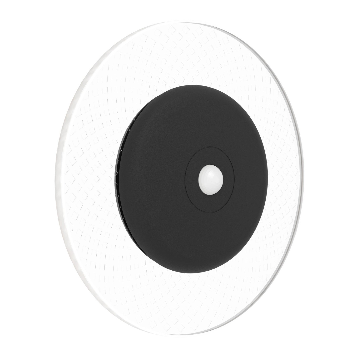 EGLO LED-RGBW-Wandleuchte TREPELLA Schwarz m. Sensor+Fernbed. Ø 115mm günstig online kaufen