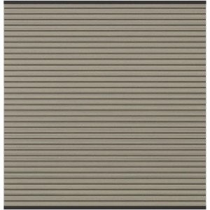 Zaunfeld-Set System Neo WPC Platinum Taupe-Grau 178 cm x 184 cm