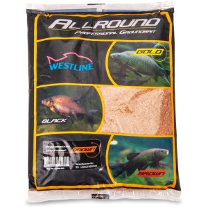 Westline Fischfutter Allround Braun 1kg, geeignet für Still- und Flusswasser.