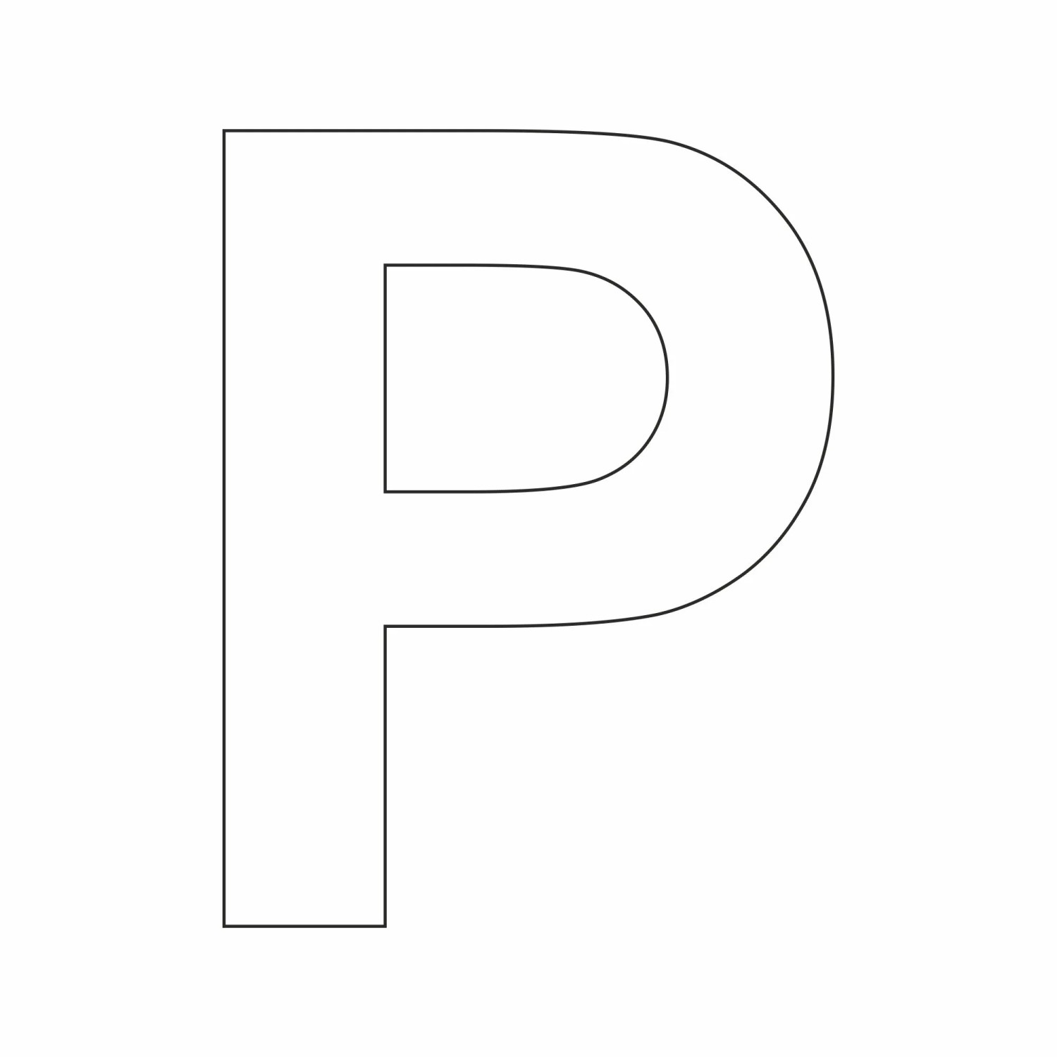 Hermann Schütz Aufkleber P Höhe 10 cm Weiß