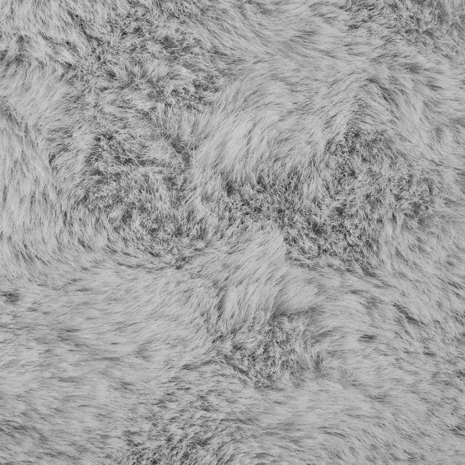 vidaXL Kunstfell Hasen Teppich Olite Grau 80 x 200 cm Polyester 42021677_9