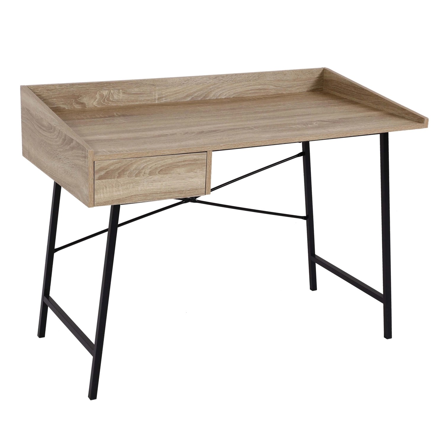 MCW Konsolentisch J97 3D-Struktur Eiche-Optik