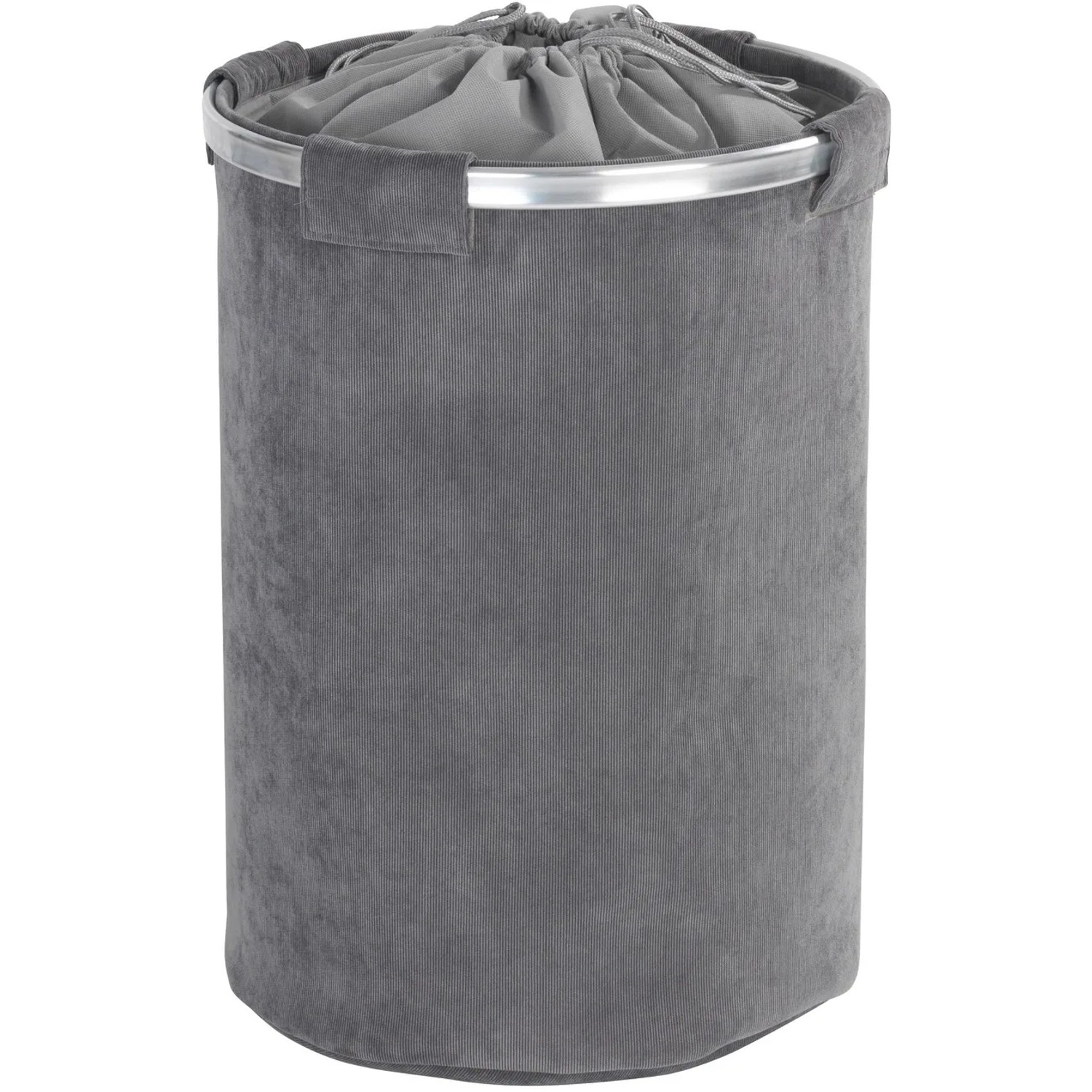 Wenko Wäschesammler Cordoba Grau 68 l