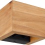 Globo LED-Wandleuchte Alina 1-flammig Dunkelbraun 132 x 98 mm_3