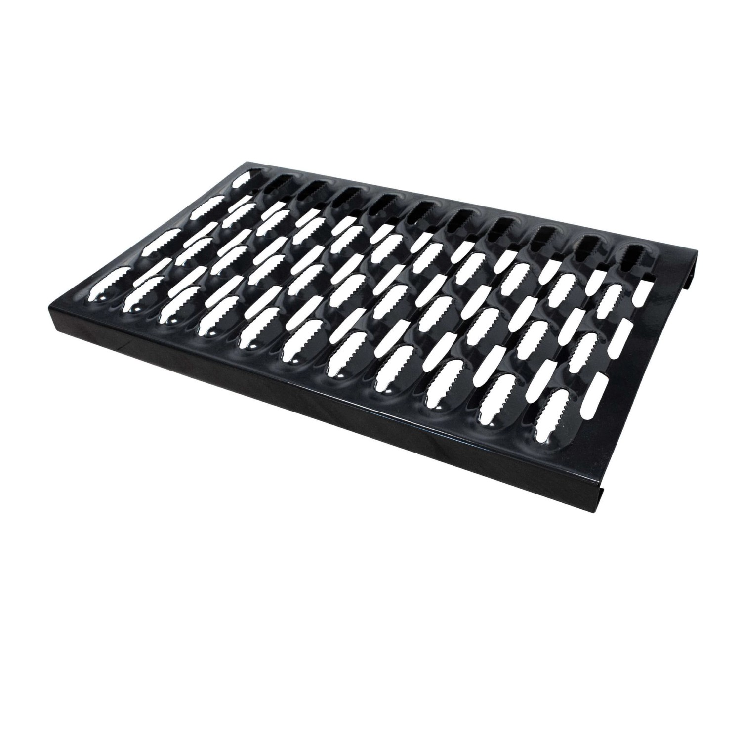 Daprona Laufrost Dach 40cm Stahl Verzinkt Schwarz für Sichere Dachbegehung