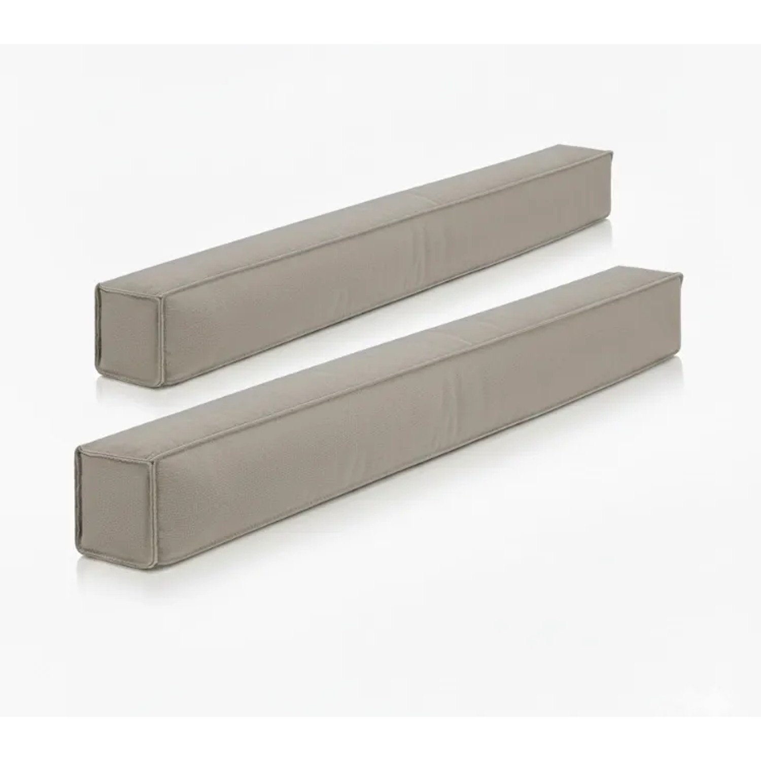 Beautissu Marin OM Zugluftstopper 6,5x120cm Hellgrau 2tlg günstig online kaufen