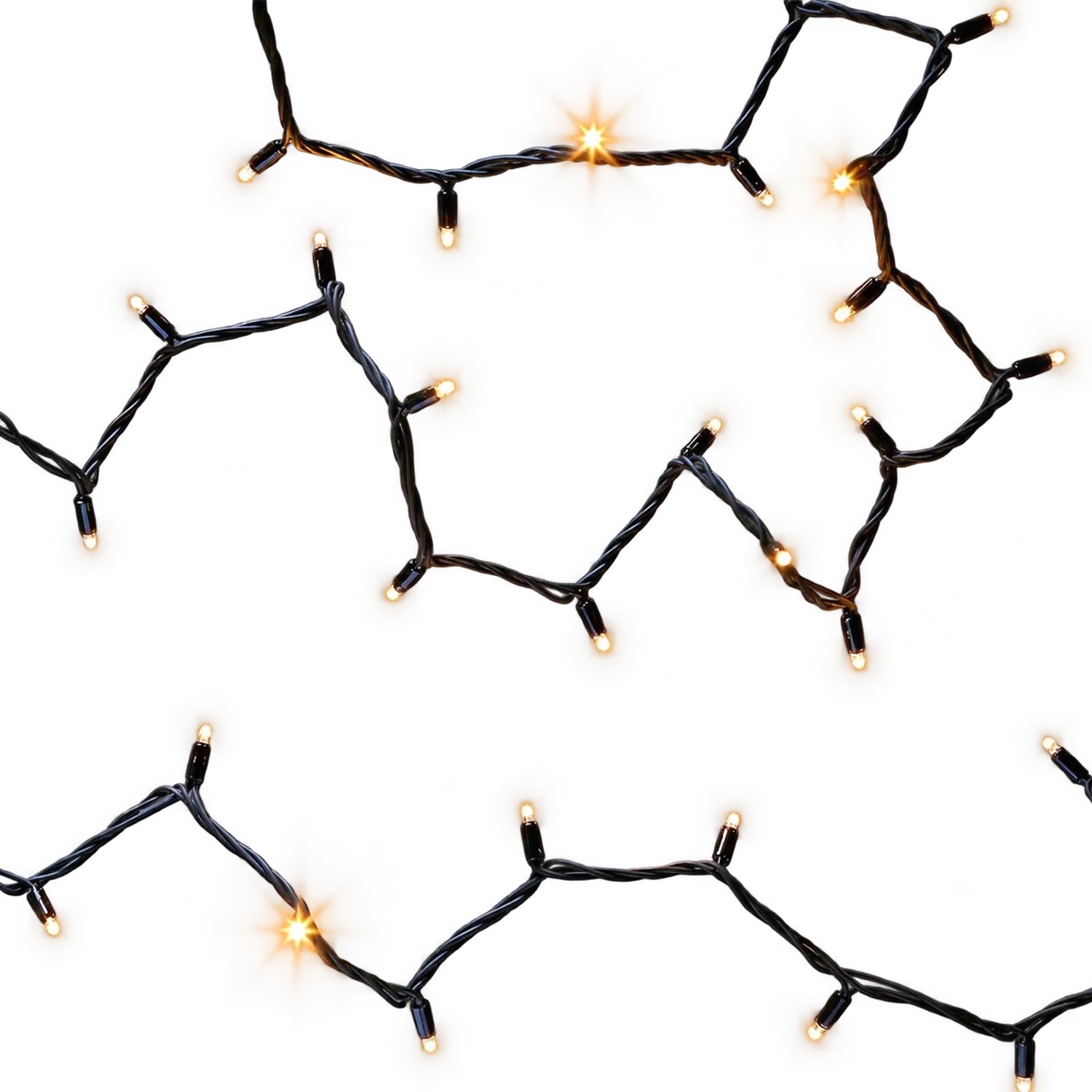 LY Sweden Premium Dimmbar Weihnachtsbeleuchtung 20 Meter mit 400 Warmweißen Lichtern