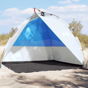 vidaXL Strandzelt Azurblau Quick Release Wasserdicht 4004152