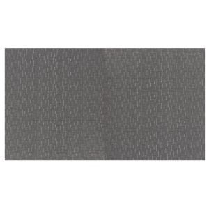 Grauer KARAT Outdoor Teppich Siena, wetterfest und stilvoll, 180x600 cm.