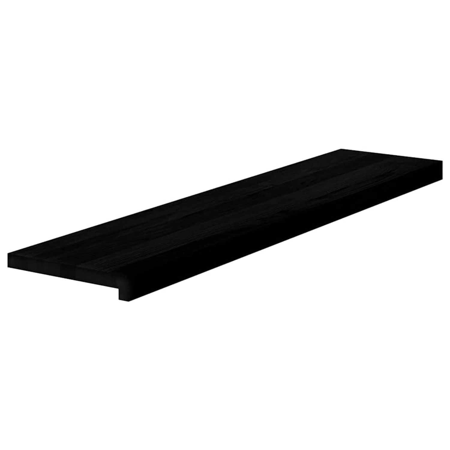 vidaXL Treppenstufen 4 Stk Dunkelbraun 110x30x2 cm Massivholz Eiche 3283023 günstig online kaufen