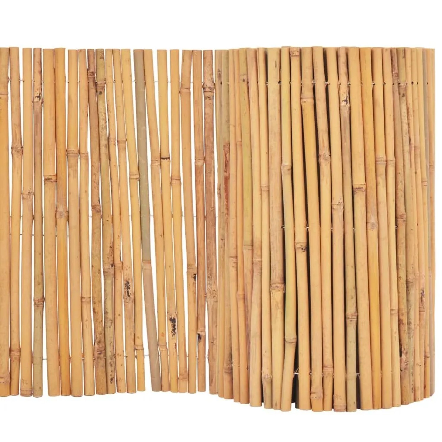 vidaXL Gartenzaun Bambus 500 x 50 cm 142682