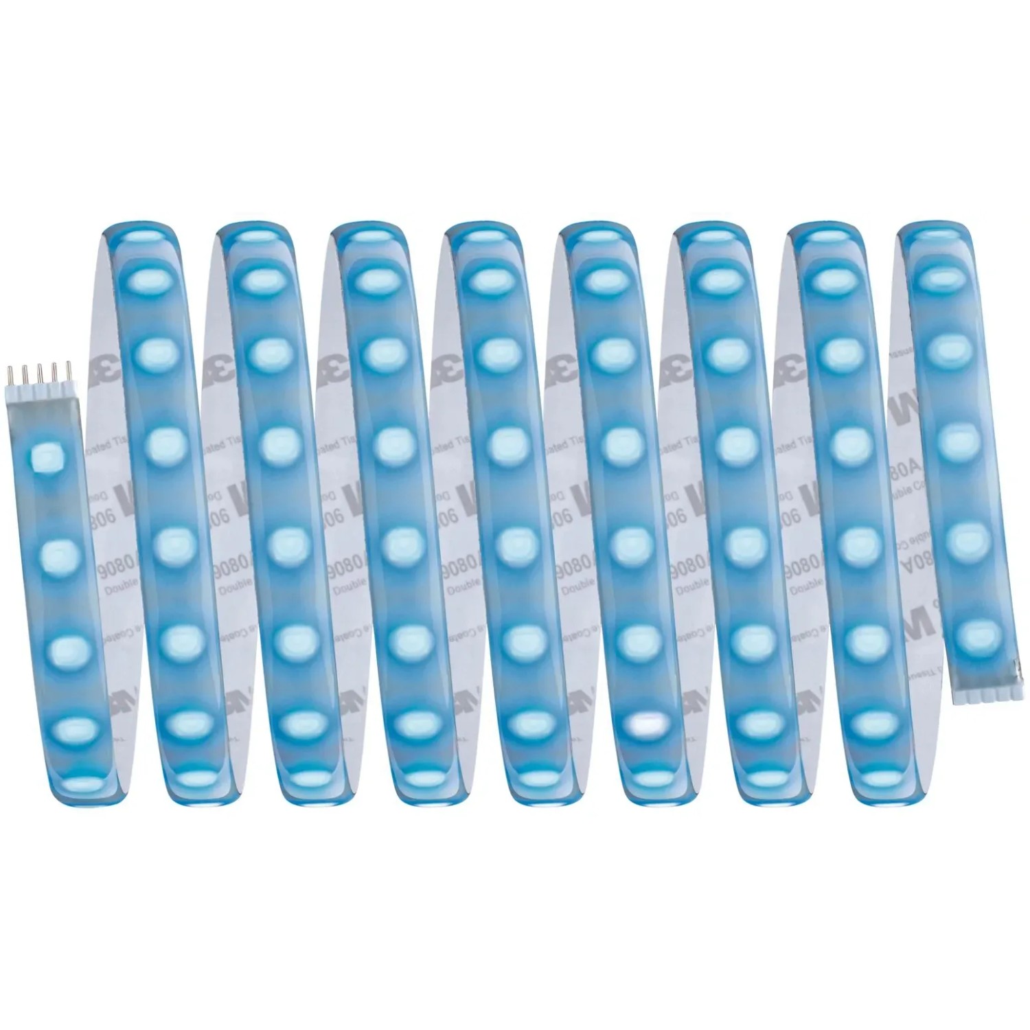 Paulmann MaxLED 500 RGBW LED-Streifen, 3m, beschichtet, mit blauer Beleuchtung.