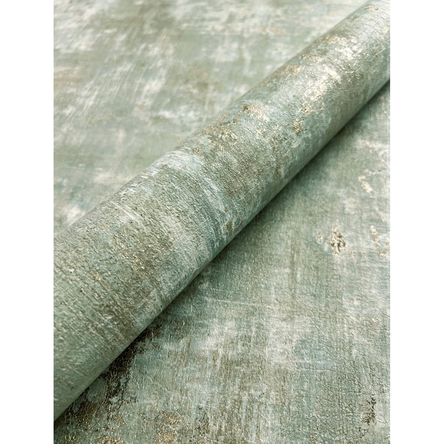 Newroom Vliestapete Tyana Green Putz Modern FSC®