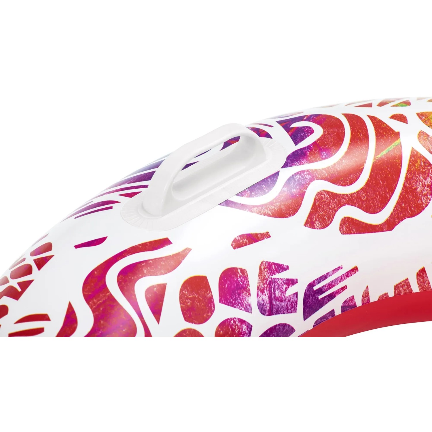 Bestway Schwimmring Summer Swirl, Ø 80cm, mit Haltegriff und Mandala-Design.