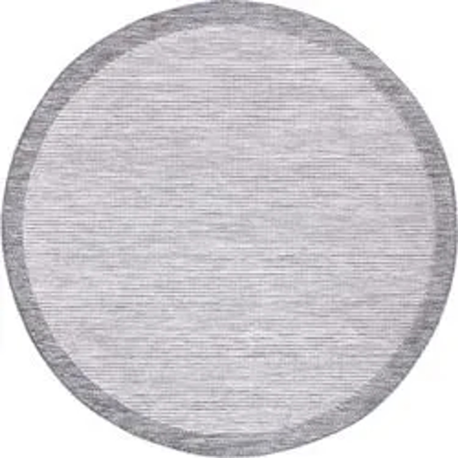 payé Outdoor Teppich Rund Sommer 70 120 x 120 cm Grau kaufen bei OBI