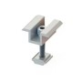 Jet-Line Mittelklemme aus Aluminium für Solarpanele, 3 cm Modulhöhe. Robuste Halterung zur Dachbefestigung.