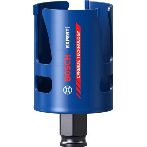 Bosch Expert Lochsäge Construction Material, Ø 51 mm, blau, für präzise Löcher.