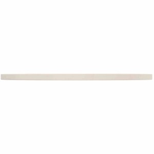 Weiße Tischplatte aus Kiefer-Massivholz, 2,5 cm Kante. Ideal für Möbelbauplatten.